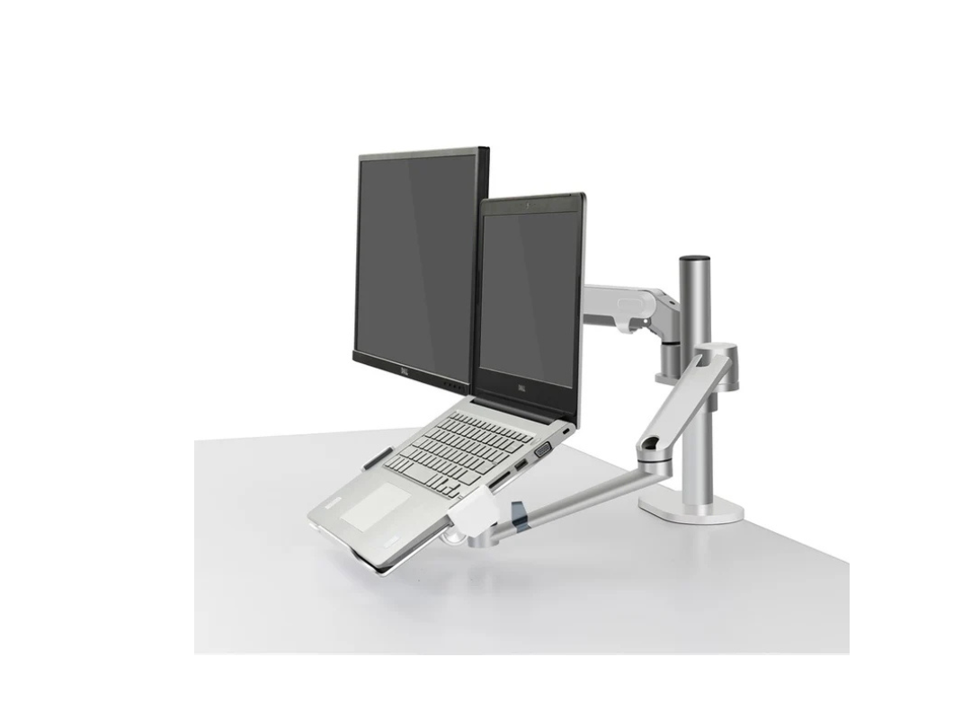 UPERGO OL-3T Monitor Arm 3-in-1 Stand for Monitor, Laptop & Tablet UPERGO OL-3T Monitor Arm 3-in-1 Stand for Monitor, Laptop & Tablet